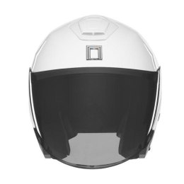 NOX PREMIUM KASK OTWARTY JET Z BLENDĄ SPY KOLOR BIAŁY ROZMIAR S NOX