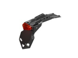 RACETECH (RTECH) 2025/12 BŁOTNIK TYLNY Z MOCOWANIEM TABLICY REJESTRACYJNEJ RACING (ODCHYLONY POD KĄTEM 30 ST.) SURRON ULTRA BEE  RACETECH