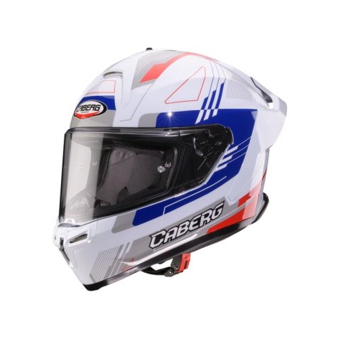 CABERG KASK INTEGRALNY ROXTER COLT KOLOR BIAŁY/CZERWONY/NIEBIESKI ROZMIAR M CABERG