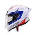 CABERG KASK INTEGRALNY ROXTER COLT KOLOR BIAŁY/CZERWONY/NIEBIESKI ROZMIAR M CABERG