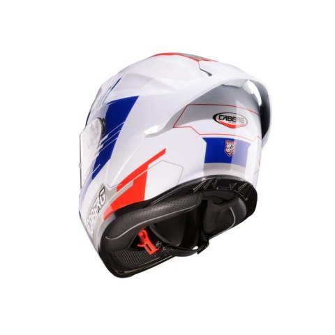 CABERG KASK INTEGRALNY ROXTER COLT KOLOR BIAŁY/CZERWONY/NIEBIESKI ROZMIAR M CABERG