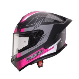 CABERG KASK INTEGRALNY ROXTER COLT KOLOR CZARNY MAT/BIAŁY/FUKSJA (INTENSYWNY ODCIEŃ RÓŻOWEGO) ROZMIAR M CABERG