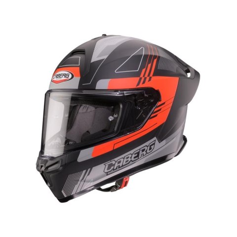 CABERG KASK INTEGRALNY ROXTER COLT KOLOR CZARNY MAT/CZERWONY FLUO/CZARNY ROZMIAR L CABERG
