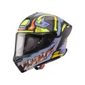 CABERG KASK INTEGRALNY ROXTER HUNTER KOLOR CZARNY MAT/SZARY/ŻÓŁTY FLUO ROZMIAR XL CABERG