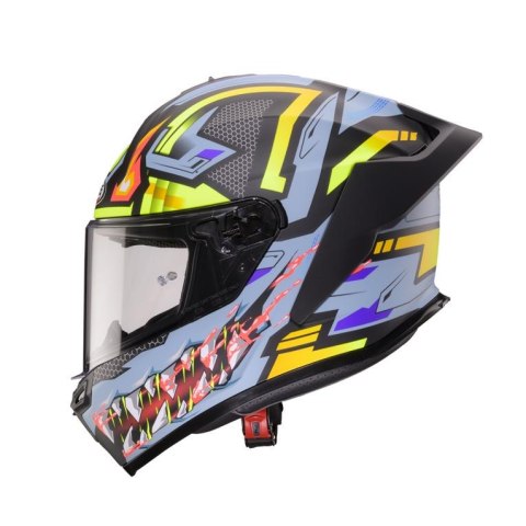 CABERG KASK INTEGRALNY ROXTER HUNTER KOLOR CZARNY MAT/SZARY/ŻÓŁTY FLUO ROZMIAR XL CABERG