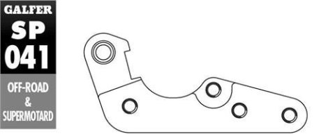 GALFER ADAPTER TARCZY HAMULCOWEJ 270MM KTM OD '09 GALFER