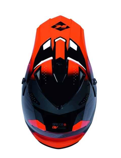 KENNY RACING CZĘŚCI ZAMIENNE DASZEK DO KASKU TRACK KID/JUNIOR/DZIECIĘCY TRACK GRAPHIC SPEED NEON ORANGE KENNY RACING