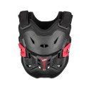 LEATT OSŁONA KLATKI PIERSIOWEJ (BUZER) CHEST PROTECTOR 2.5 KIDS BLACK KOLOR CZARNY/CZERWONY (4-7 LAT, 110-134 CM) LEATT