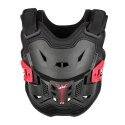 LEATT OSŁONA KLATKI PIERSIOWEJ (BUZER) CHEST PROTECTOR 2.5 KIDS BLACK KOLOR CZARNY/CZERWONY (4-7 LAT, 110-134 CM) LEATT