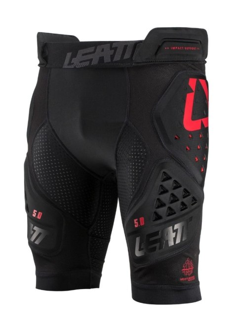 LEATT SPODENKI Z OCHRANIACZAMI IMPACT SHORTS 3DF 5.0 BLACK KOLOR CZARNY ROZMIAR L LEATT