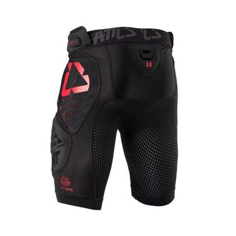 LEATT SPODENKI Z OCHRANIACZAMI IMPACT SHORTS 3DF 5.0 BLACK KOLOR CZARNY ROZMIAR M LEATT