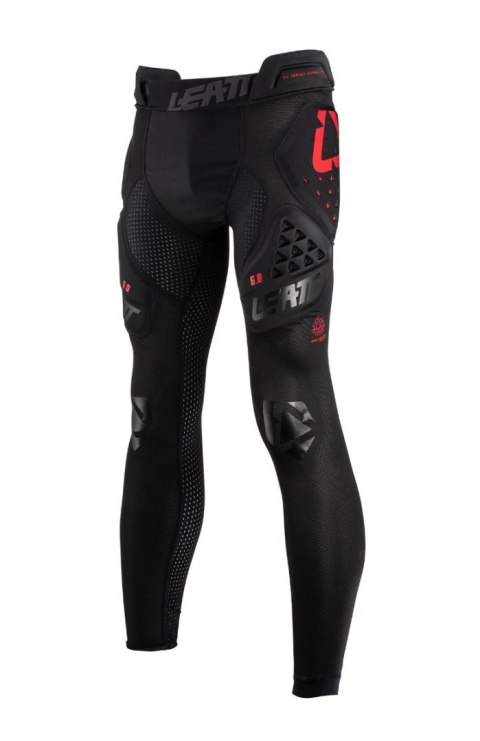 LEATT SPODNIE Z OCHRANIACZAMI IMPACT PANTS 3DF 6.0 BLACK KOLOR CZARNY ROZMIAR L LEATT