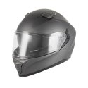 NOX KASK INTEGRALNY (FULL FACE) Z BLENDĄ N402 SOLID KOLOR TYTANOWY MAT ROZMIAR XL NOX