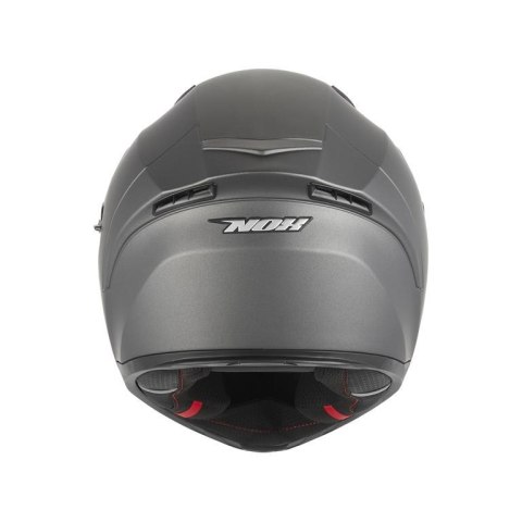 NOX KASK INTEGRALNY (FULL FACE) Z BLENDĄ N402 SOLID KOLOR TYTANOWY MAT ROZMIAR XL NOX