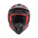 NOX KASK OFF ROAD / CROSS N634 STORM KOLOR CZARNY MAT/CZERWONY ROZMIAR XS NOX