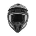 NOX KASK OFF ROAD / CROSS N634 STORM KOLOR SREBRNY MAT/CZARNY ROZMIAR XL NOX