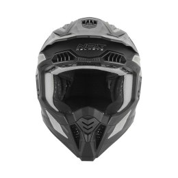 NOX KASK OFF ROAD / CROSS N634 STORM KOLOR SREBRNY MAT/CZARNY ROZMIAR XL NOX