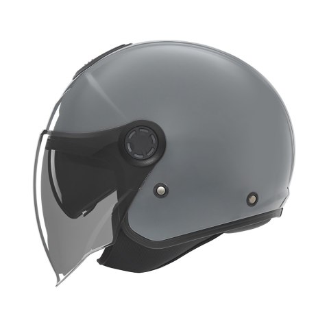 NOX KASK OTWARTY JET Z BLENDĄ N182 SOLID KOLOR SZARY POŁYSK ROZMIAR XXL NOX