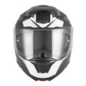 NOX KASK SZCZĘKOWY (FLIP-UP) Z BLENDĄ N967 CONQUER KOLOR POMARAŃCZOWY MAT/ZIELONY (KHAKI) ROZMIAR XXL NOX