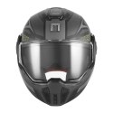 NOX PREMIUM KASK SZCZĘKOWY FLIP-BACK (SZCZĘKA DO TYŁU) Z BLENDĄ SPINNER ARK KOLOR CZARNY MAT/ŻÓLTY FLUO ROZMIAR M NOX