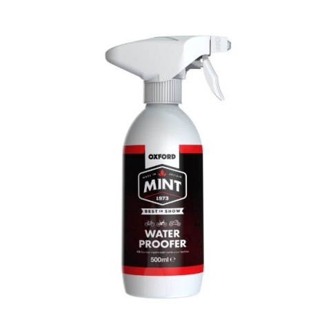 OXFORD MINT ŚRODEK DO IMPREGNACJI WODOODPORNEJ MATERIAŁÓW TEKSTYLNYCH WATER PROOFER SPRAY 500M OXFORD