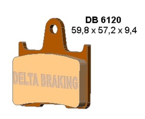 DELTA BRAKING KLOCKI HAMULCOWE YAMAHA SNOWMOBILE DELTA BRAKING