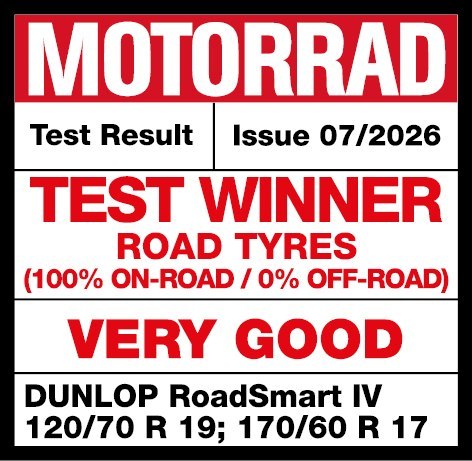 DUNLOP KOMPLET OPON (636509/26) 120/70ZR17 SPORTMAX ROADSMART IV SP (58W) TL PRZÓD DOT 2026 + (637287/24) 170/60ZR18 SPORTMAX RO DUNLOP