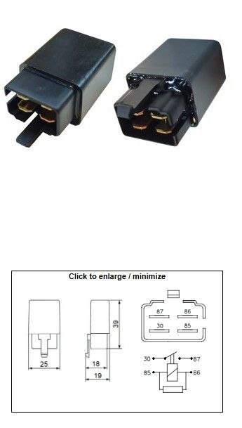 DZE PRZEKAŹNIK ROZRUSZNIKA APRILIA; BMW; DERBI; HONDA; KYMCO; MOTO GUZZI (OEM AP8212469; AP8224462; 61137707940; 38501-GN2-014;  DZE ELEKTRYKA