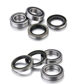 FACTORY LINKS 2026/01 ŁOŻYSKA KÓŁ PRZÓD I TYŁ Z USZCZELNIACZAMI KTM EXC 125 / 250 / 300 '03-'17, SX-F 250 (SXF) '05-'22, SX-F 35 FACTORY LINKS