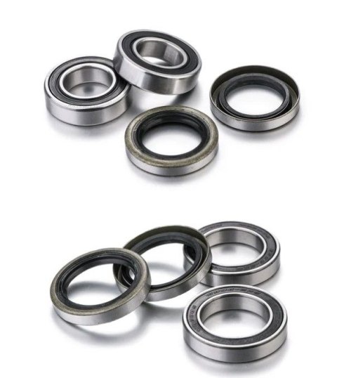 FACTORY LINKS 2026/01 ŁOŻYSKA KÓŁ PRZÓD I TYŁ Z USZCZELNIACZAMI KTM EXC 125 / 250 / 300 '03-'17, SX-F 250 (SXF) '05-'22, SX-F 35 FACTORY LINKS