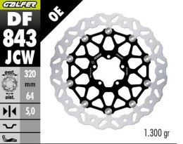 GALFER TARCZA HAMULCOWA PRZÓD CF MOTO MT 800 '21-'24; NK 800 '23-'24; KTM 990R DUKE '26-; 1290 SUPER DUKE '21-'23; 1390 SUPER DU GALFER