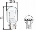 HELLA ŻARÓWKA W 21/5W 12V W3X16Q - 1 SZTUKA HELLA