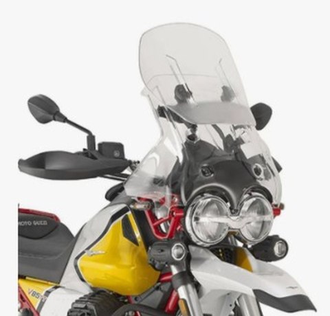 KAPPA SZYBA MOTO GUZZI V85 TT '19-'23 REGULOWANA AIRFLOW PRZEZROCZYSTA - ZASTĘPUJE KAF8203 KAPPA