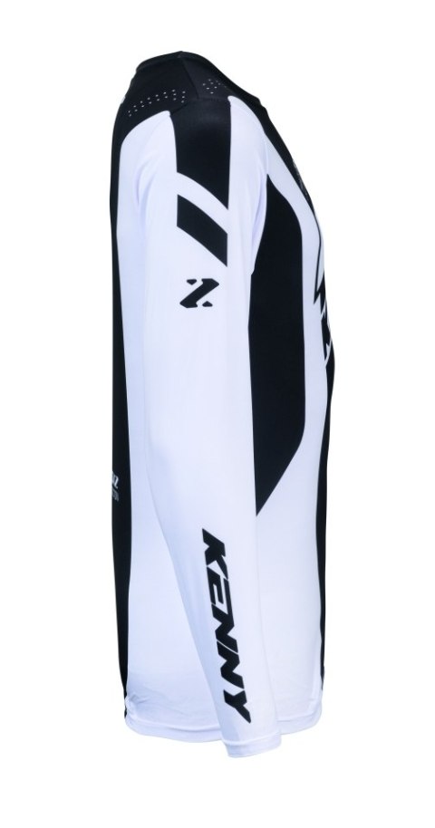 KENNY RACING KOSZULKA CROSS/ENDURO TRACK ZOOM BLACK WHITE KOLOR CZARNY/BIAŁY SZARY ROZMIAR XL KENNY RACING