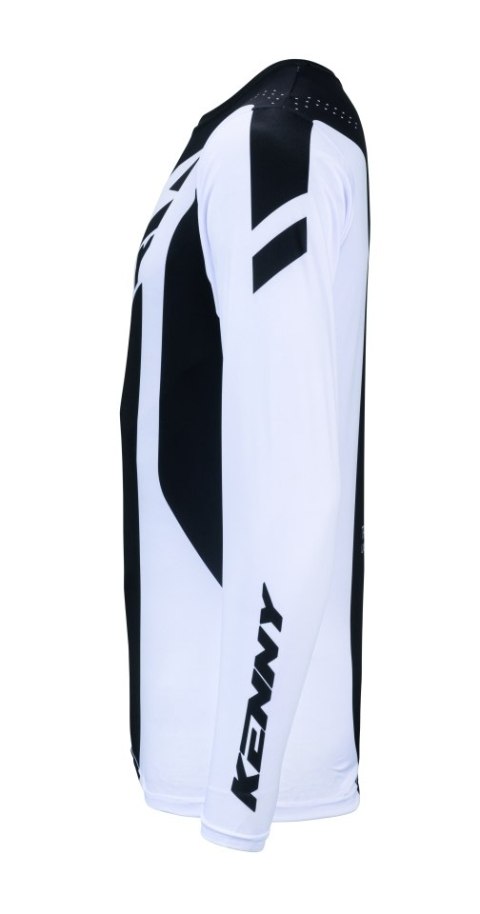 KENNY RACING KOSZULKA CROSS/ENDURO TRACK ZOOM BLACK WHITE KOLOR CZARNY/BIAŁY SZARY ROZMIAR XL KENNY RACING