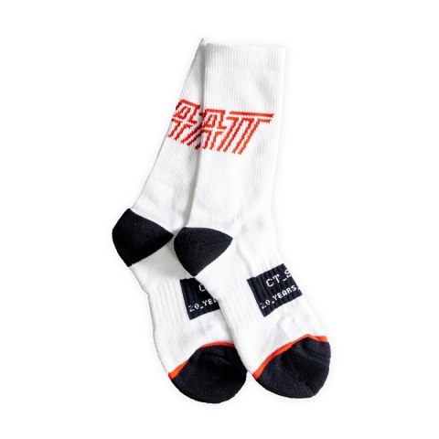 LEATT WYPRZEDAŻ SKARPETY SOCKS KOLOR BIAŁY/CZARNY ROZMIAR S/M (38-42) (LIMITOWANE) LEATT