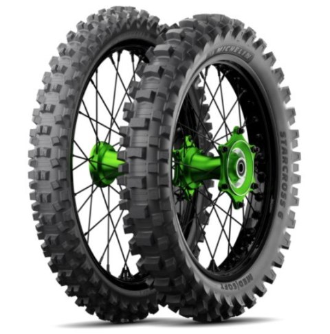 MICHELIN OPONA 110/100-18 STARCROSS 6 MEDIUM SOFT 64M NHS TT M/C TYŁ DOT 02/2026 MICHELIN