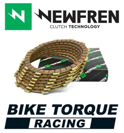 NEWFREN TARCZE SPRZĘGŁOWE RACING YAMAHA MT-09 '17-'25; MT-09 TRACKER '17-'25; XRS 900 '16-'25; MTT 850 TRACER '16-'20; MTT 890 T NEWFREN