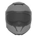 NOX KASK SZCZĘKOWY (FLIP-UP) Z BLENDĄ N967 SOLID KOLOR SZARY POŁYSK ROZMIAR S (PINLOCK DO TEGO MODELU - FILMPINLOCK30DKS166) NOX