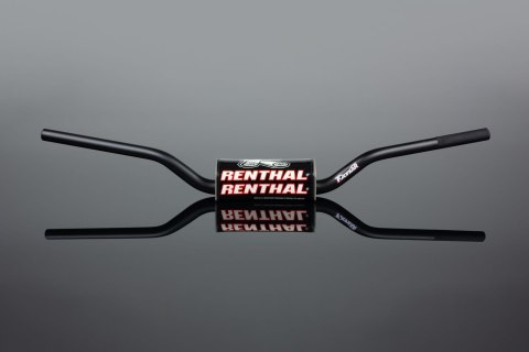 RENTHAL KIEROWNICA 1,1/8 CALA (28,6MM) MX FATBAR HANDLEBAR BLACK ELI TOMAC BLACK KOLOR CZARNY Z GĄBKĄ RENTHAL