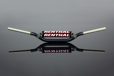 RENTHAL KIEROWNICA 1,1/8 CALA (28,6MM) MX TWINWALL 995 HANDLEBAR BLACK KTM FACTORY ELI TOMAC KOLOR CZARNY Z GĄBKĄ RENTHAL