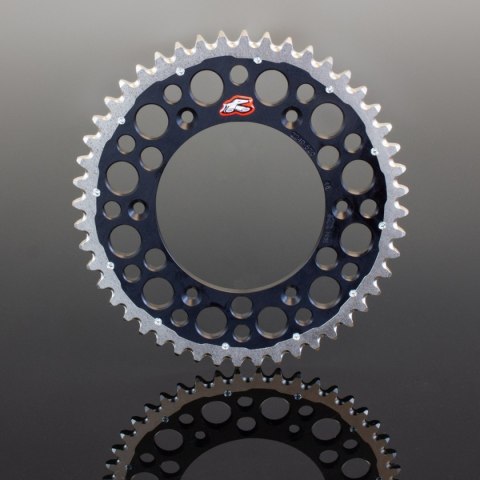 RENTHAL ZĘBATKA TYLNA TWINRING 899 50 (STALOWO-ALUMINIOWA) KOLOR CZARNY KTM/HUSQVARNA/HUSABERG (JTR897,50) (89950) RENTHAL