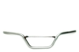 ACCEL KIEROWNICA ALUMINIOWA Z POPRZECZKĄ (22,2MM) ATV WYSOKA KOLOR SREBRNY (SZER. 770MM, WYS. 160MM) ACCEL