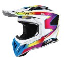 AIROH KASK CROSS / ENDURO / ATV / QUAD AVIATOR ACE 2 SUNRISE GLOSS KOLOR NIEBIESKI/BIAŁY/CZERWONY ROZMIAR M AIROH