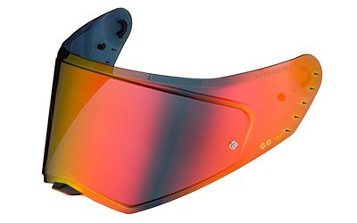 CABERG CZĘŚCI WIZJER (SZYBKA) LUSTRO (MIRROR), ODPORNY NA ZARYSOWANIA Z PINAMI POD PINLOCK DO MODELU DRIFT EVO II KOLOR CZERWONE CABERG