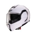CABERG KASK SZCZĘKOWY FLIP-BACK (SZCZĘKA DO TYŁU) MODEL TRIP SOLID KOLOR BIAŁY POŁYSK ROZMIAR XL (PINLOCK W ZESTAWIE) CABERG