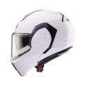 CABERG KASK SZCZĘKOWY FLIP-BACK (SZCZĘKA DO TYŁU) MODEL TRIP SOLID KOLOR BIAŁY POŁYSK ROZMIAR XXL (PINLOCK W ZESTAWIE) CABERG