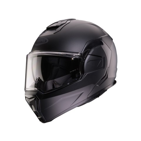 CABERG KASK SZCZĘKOWY FLIP-BACK (SZCZĘKA DO TYŁU) MODEL TRIP SOLID KOLOR CZARNY MAT ROZMIAR XL (PINLOCK W ZESTAWIE) CABERG