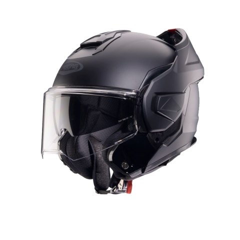 CABERG KASK SZCZĘKOWY FLIP-BACK (SZCZĘKA DO TYŁU) MODEL TRIP SOLID KOLOR CZARNY MAT ROZMIAR XL (PINLOCK W ZESTAWIE) CABERG