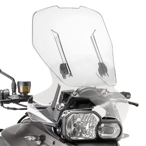 KAPPA SZYBA BMW F 700 GS '13-'17 REGULOWANA AIRFLOW PRZEZROCZYSTA (WYS. 53CM X SZER. 51CM) KAPPA